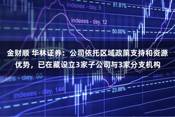 金财顺 华林证券：公司依托区域政策支持和资源优势，已在藏设立3家子公司与3家分支机构